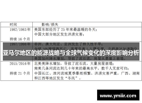 亚马尔地区的能源战略与全球气候变化的深度影响分析